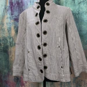 ☀️ Tria Eye Catcher Pinstripe Jacket